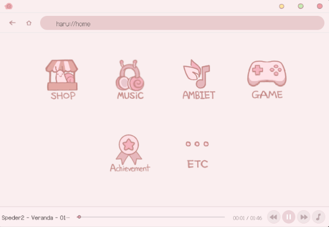 Desktop Maid Haru screenshot 6