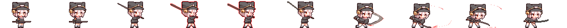 Fishing sprite sheet