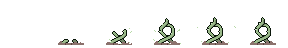 Plant tile sprite sheet