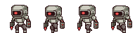 Robot walk sprite sheet